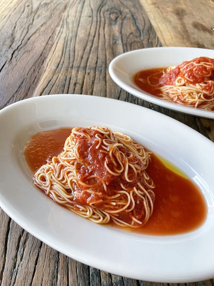 コンビニレシピ（冷製カッペリーニ風玉子とうふそうめん）